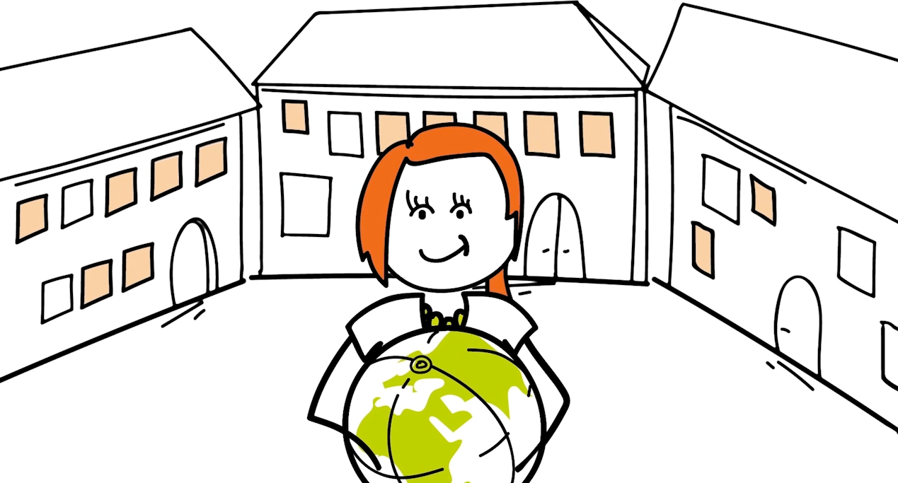 textzeichnerin Erklärvideo für Gesobau: Was bedeutet Nachhaltigkeit für Wohnungsbauunternehmen und Mieter?