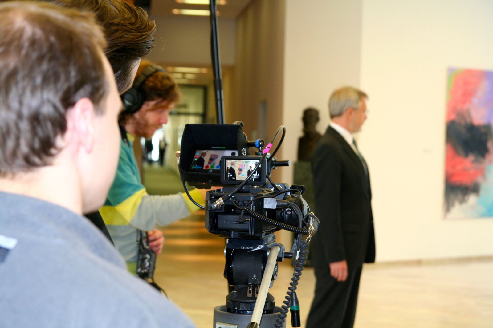 Imagefilm Videodreh BOSCH - textzeichnerin